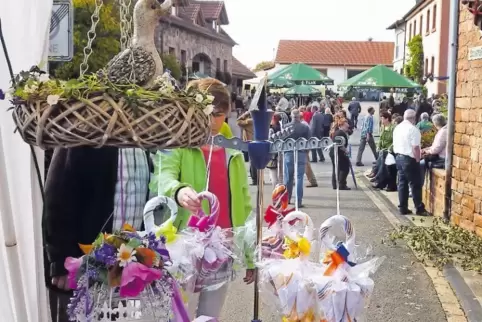 Viele schöne, praktische und schmackhafte Sachen gibt es beim Landmarkt in Herschberg zu entdecken.