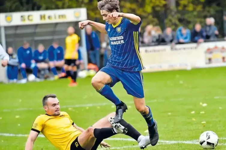 Maximilian Haltenberger (rechts) und der SC wollen am Sonntag die nächste Hürde nehmen.