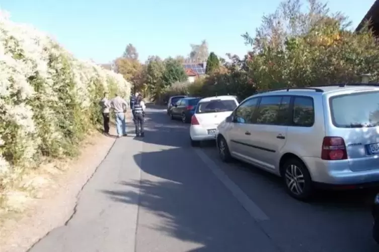 Die Unfallstelle in Kleinkarlbach. Foto: POLIZEI 