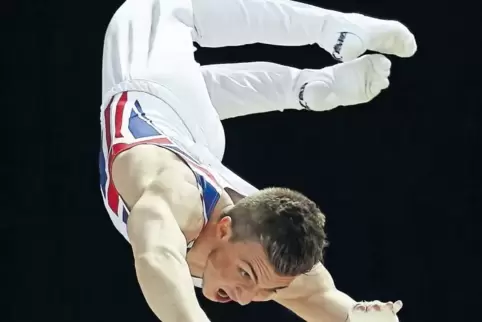 Bei den Europameisterschaften in Montpellier holte Sam Oldham 2015 Silber. Seitdem sucht der Turner der KTG Heidelberg nach sein