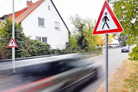 85 Prozent der Fahrer fahren Im Schlossgarten zu schnell.