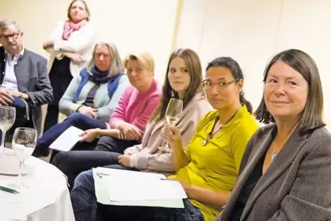 Umweltministerin Ulrike Höfken (rechts) besuchte unter anderem das Waldhotel Felschbachhof.