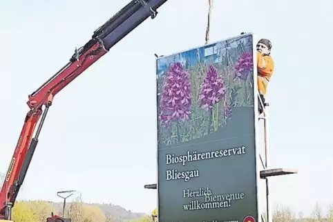 Vor drei Jahren errichtete die Biosphäre stolz ihre Schilder. Ob die bleiben dürfen, entscheidet die Unesco 2020.