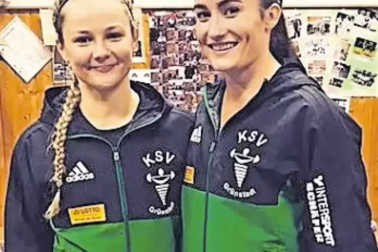 Leistungsträgerinnen im KSV-Dress: Williams (l.) und Davies