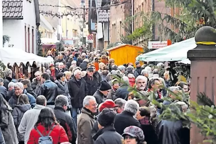 Der Belzenickelmarkt ist ein Besuchermagnet.