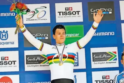 Den größten Erfolg feierte Lukas Baum 2013 mit dem Gewinn der Junioren-Weltmeisterschaft in Pietermaritzburg/Südafrika.