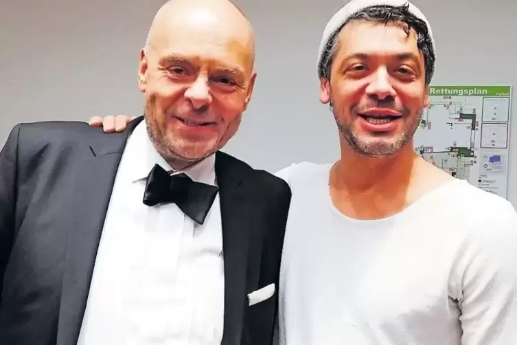 Haben schon in Köln und Wiesbaden zusammen gearbeitet: Tilman Gersch (links) und Carlo Ljubek.