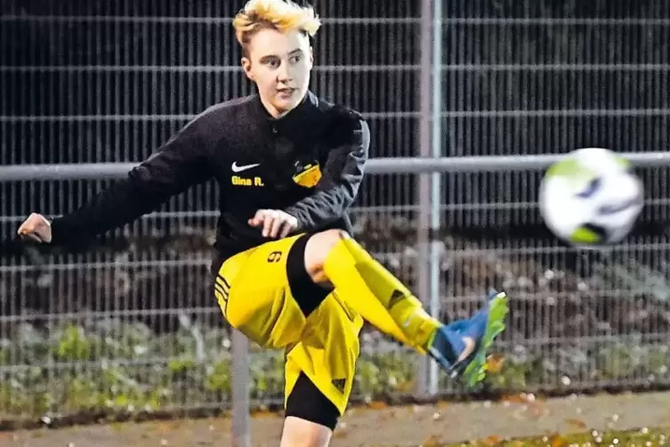 Favoritin für den RHEINPFALZ-Pokal: Gina Reichling.