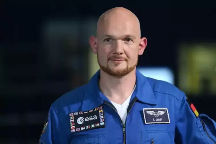 Der deutsche Astronaut Alexander Gerst war am Samstag bei einer Pressekonferenz.  Symbolfoto: dpa 