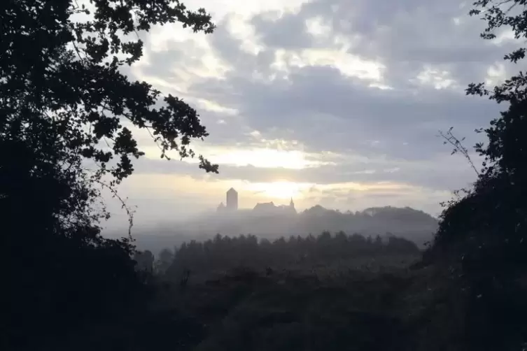 Mit diesem Bild und mit ähnlichen wirbt die Touristinformation Pfälzer Bergland für den Preußensteig mit seinen schönen Ausblick