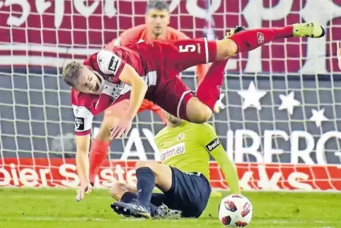 Ein Draufgänger mit viel Herz: FCK-Abwehrmann Kevin Kraus.