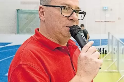 Alleskönner: Mario Diehl, Vorsitzender des SV Wiesenthalerhof.