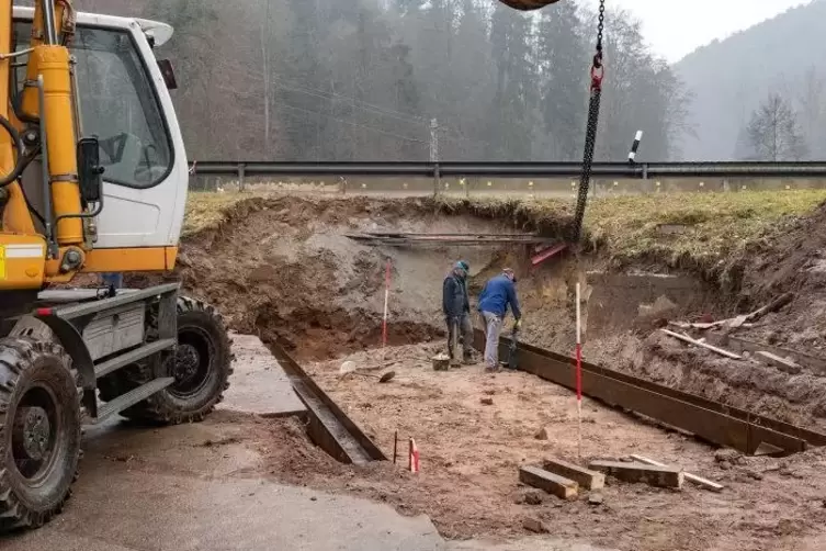 Mit Verkehrsbehinderungen wird beim Bau der Erlenbach-Unterführung nicht gerechnet. Foto: van