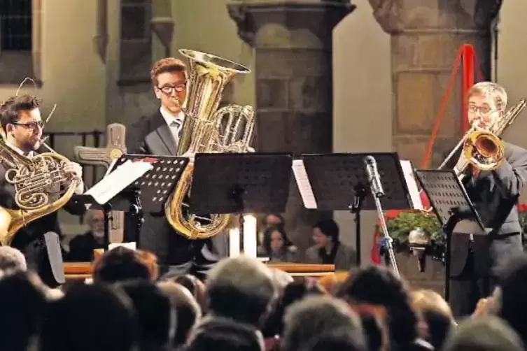 Vom Landauer Weihnachts- zum Speyerer Silvesterkonzert: „LJO-Brass“ kommt am 31. Dezember in die Gedächtniskirche.