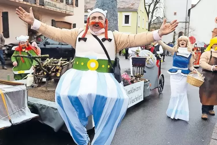 ...ebenso wie Obelix und Mitbewohner des gallischen Dorfs.