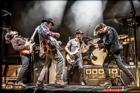 Neil Young und seine Band Promise of the Real. Foto: ITB 