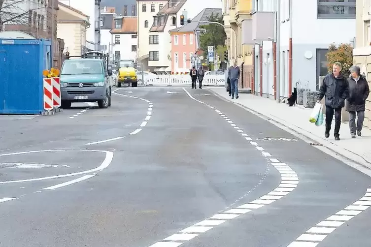 Verbesserungen für Radfahrer hat es beispielsweise in der Konrad-Adenauer-Straße gegeben.