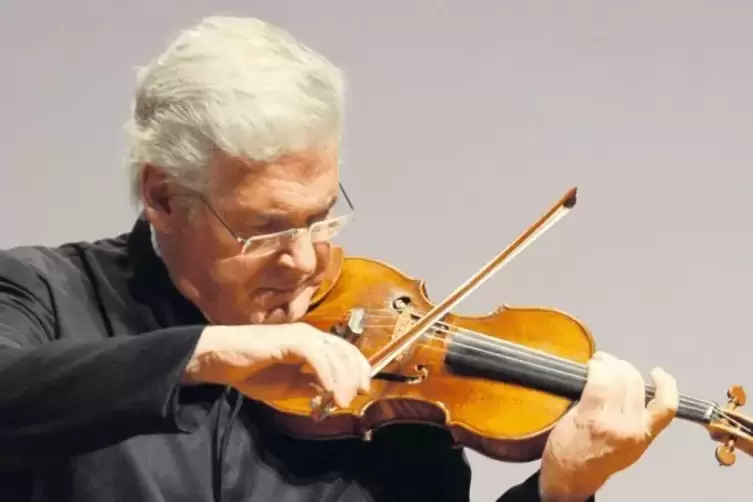 Eine musikalische Legende: Pinchas Zukerman.