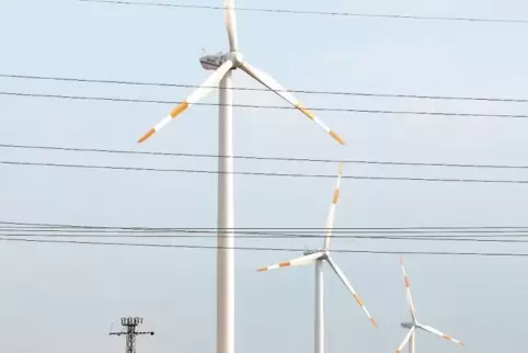Windpark zwischen Schwegenheim und Mechtersheim: Die drei bestehenden Windräder bekommen bald Gesellschaft von vier weiteren Win