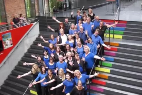 Freut sich auf seinen zweiten Besuch auf der Insel: der Heart Chor. Foto: Frei