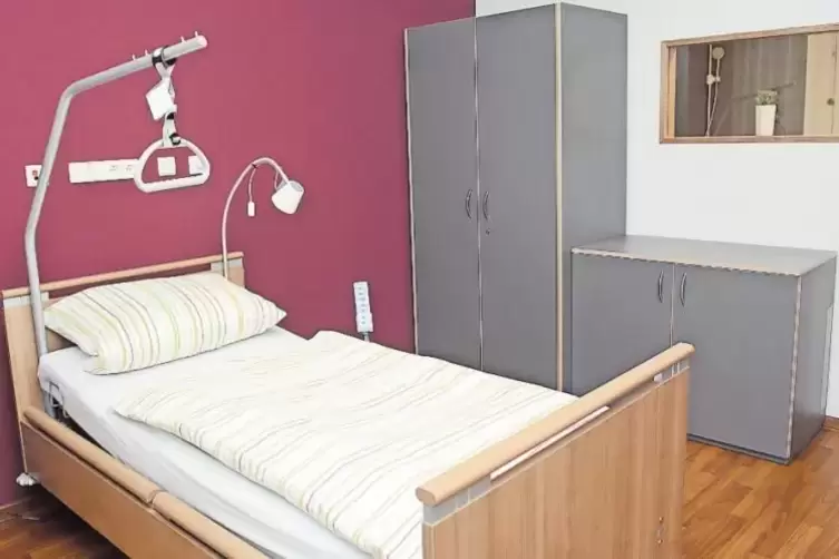 Stilvoll: Die acht Zimmer des Hospizes sind in verschiedenen Farben, aber dennoch dezent gestaltet. Beim gestrigen Tag der offen