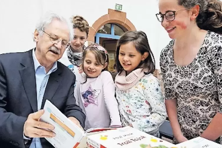 Ein großer Freund der Kinder: Paul Maar.