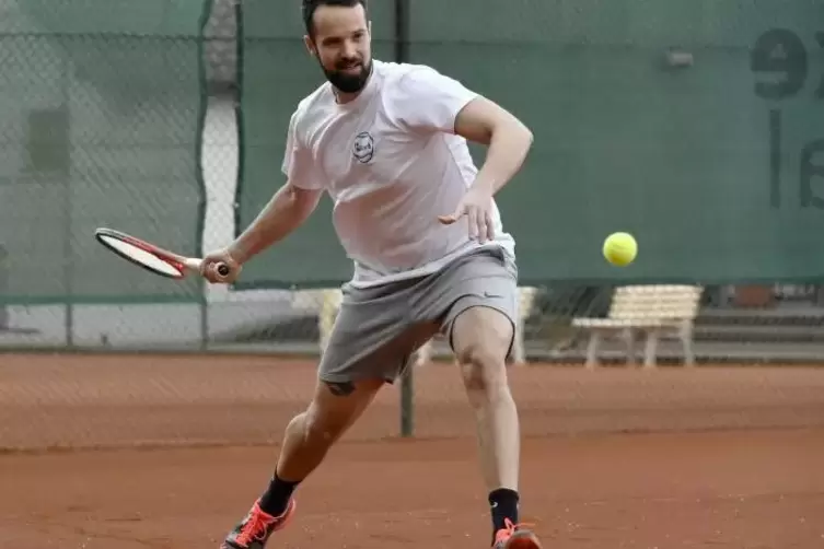 Simon Frank ist einer der Kandidaten, dem Steffen Schaudt einen Sieg im Einzel gegen Landau zutraut.  Foto: BOLTE