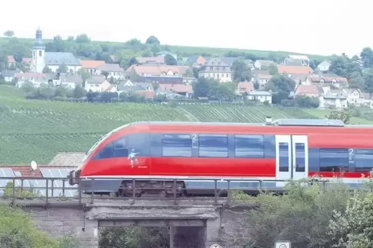 Da fuhr sie noch, die Zellertalbahn.