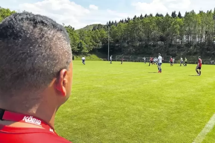 Nach dem 6:0 seiner Truppe gegen Zellertal II blickt der Ramser Trainer Gehad Said „vorsichtig optimistisch“auf das erste Relega