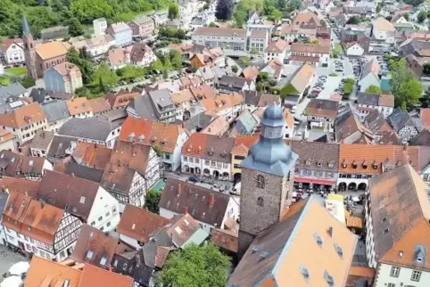 Zahlreiche Fachwerkhäuser prägen das Stadtbild.