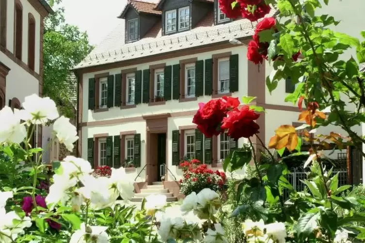 Schmitshausen ist als Rosendorf bekannt. Aber fast das ganze Dorf versinke im Dornröschenschlaf, warnt Hans Erich Henkes.  Archi