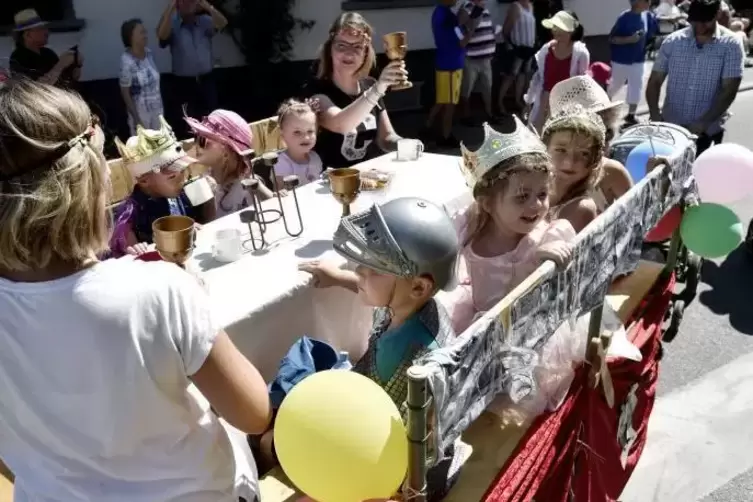 Gründe zu feiern gibt es im Kindergarten Kleinniedesheim viele, nicht nur zum 25-jährigen Jubiläum am Samstag. Unser Foto zeigt 