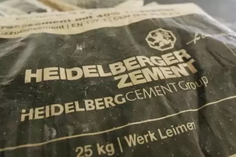 Heidelberg Cement beschäftigt im Großraum Heidelberg rund 1300 Mitarbeiter.  Foto:  Keystone