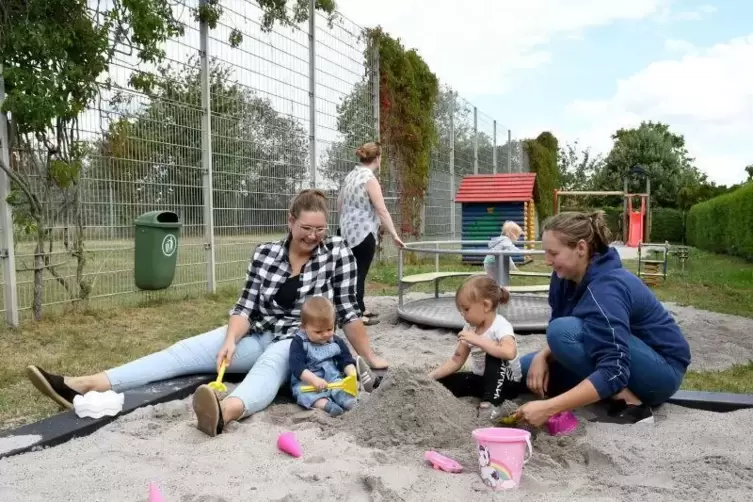 Eröffnet: Der Spielplatz Hochstellerhof. Foto: Buchholz