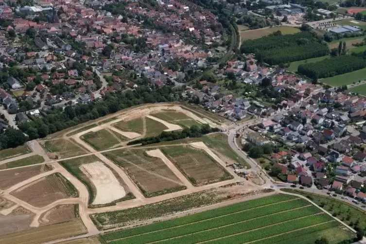 Kandel Baugebiet am Höhenweg. Foto: Sandbiller