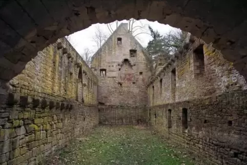 Die Ruine des Klosters Disibodenberg in Odernheim am Glan.  Archivfoto: M.Hoffmann