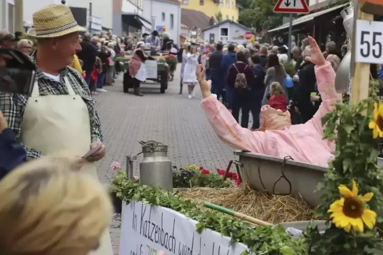 In Katzenbach werd’ die Wutz geschlacht.  Foto: J. Hoffmann