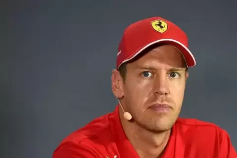 Im Tief: Sebastian Vettel.