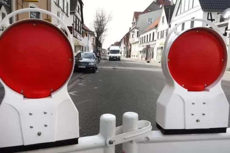 Die Baustelle in der Haupstraße sorgt immer wieder für Ärger. 