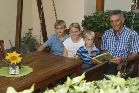Zeit mit seinen Enkeln verbringen – das macht Ernst Schulz nun besonders gerne.