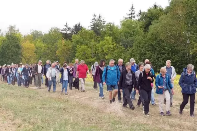 Auf dem Feld ging es ziemlich genau an der Landesgrenze entlang.