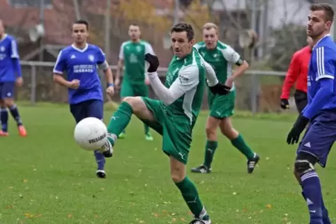 Torschütze für die TSG Kerzenheim: Andreas Zahn.