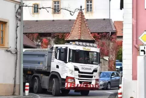 An einzelnen Knotenpunkten - hier die Herxheimer Hauptstraße - könnte mehr Verkehr entstehen.