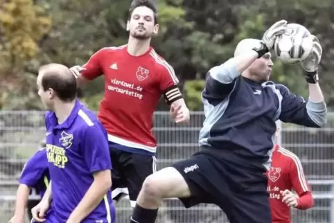 Zupackend: Keeper Florian Waldeit ist da, wenn’s brennt. Und erweist sich seit kurzem wieder als fester Rückhalt im Team der SG 