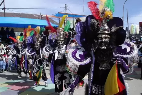 Der Karneval von Oruro ist ein religiöses Fest zu Ehren der „Jungfrau der Bergwerksstollen“ und seit 2001 Unesco-Weltkulturerbe.