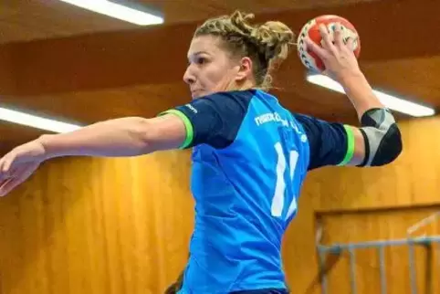 Johanna Ebel erzielte in der 25. Minute den Treffer zur 10:8-Führung für die Frauen der Handball-Region.