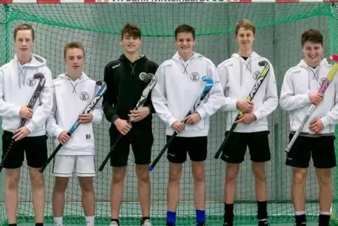 Diese sechs DHC-Jungen treten beim Länderpokal an (von links): Paul Ott, Ben Fickeisen, Mika Reither, Jonas Förster, Nico Mayerh