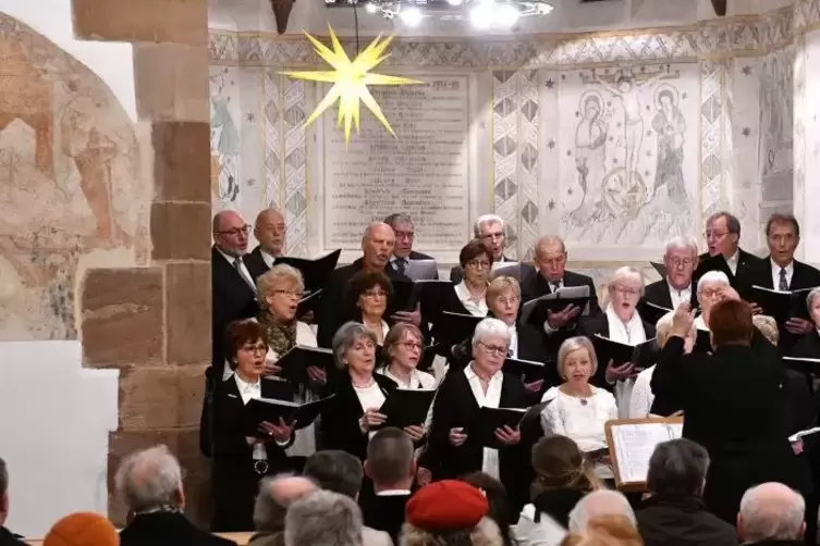 Abschied nach 15 Jahren: Christel Meinhardt beendet ihre Tätigkeit als Kirchenchorleiterin in Weisenheim am Berg.