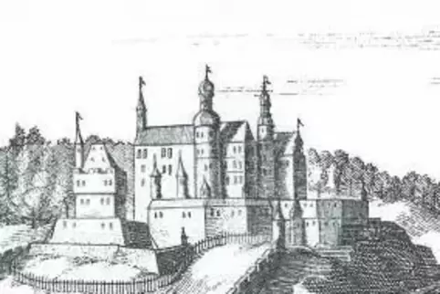 Durfte nach ihrer Zerstörung nicht mehr als Festung, sondern nur noch als Wohnstätte wiederaufgebaut werden: die Burg Nanstein, 