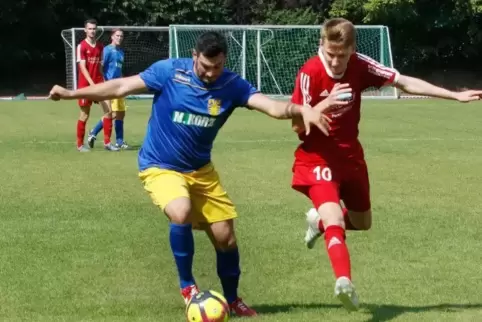 Winnweiler ging in der Hinrunde oft als Verlierer vom Platz – wie hier bei der 0:2-Niederlage gegen den FV Rockenhausen im Augus